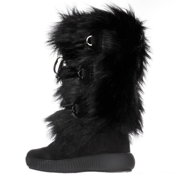 Pajar Julieta Eco Suede and Faux Fur Boot Women Size 7 - Picture 12 of 15